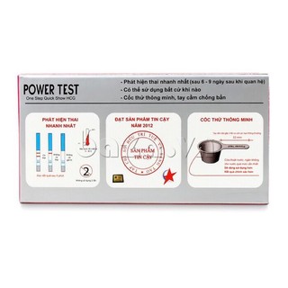 Que thử thai Power Test