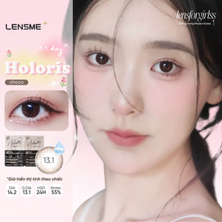 Kính áp tròng 1 ngày holoris choco chính hãng lensme | lens 1 ngày | lensforgirlss
