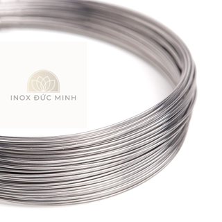 Dây Inox 201 phi 0.8, 1, 1.2, 1.5, 2, 2.5, 3, 4mm (cuộn dài 5m/10m)