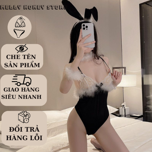 BỘ JUMSUIT cosplay thỏ bunny BỘ NGỦ COSPLAY THỎ BUNNY SEXY QUYẾN RŨ