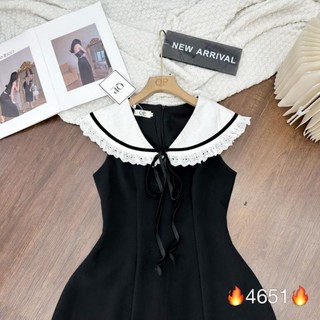 váy jum sát nách cổ thủy thủ
