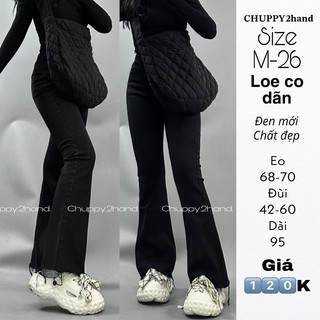 Quần jean bò 2hand tuyển chọn chuppy.2hand m26