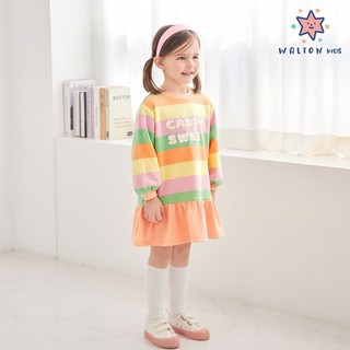 Đầm thu đông bé gái xuất Hàn