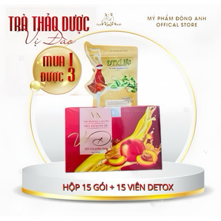 Trà Thảo Dược Vị Đào Đông Anh Chính Hãng Hỗ trợ điều chỉnh cân nặng.