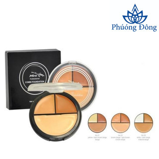 Kem tạo khối che khuyết điểm Mira Combi foundation 30g Chính hãng