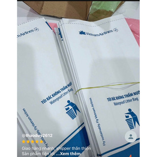 set 50c TÚI RÁC CHỐNG THẤM HÀNG KHÔNG Pe