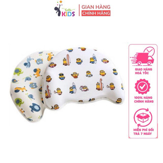 Gối cao su non cho bé, gối định hình chống bẹp đầu ở trẻ sơ sinh