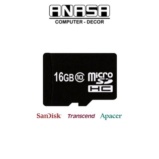 Thẻ Nhớ MicroSD Class 10 Tốc Độ Cao (Đen) 16GB