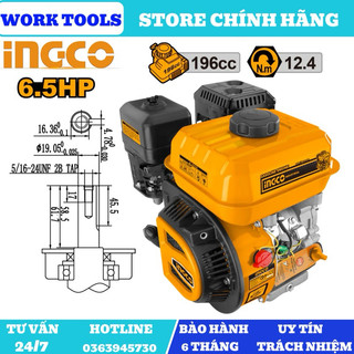 Ingco động cơ nổ dùng xăng 6.5hp gen1682-1
