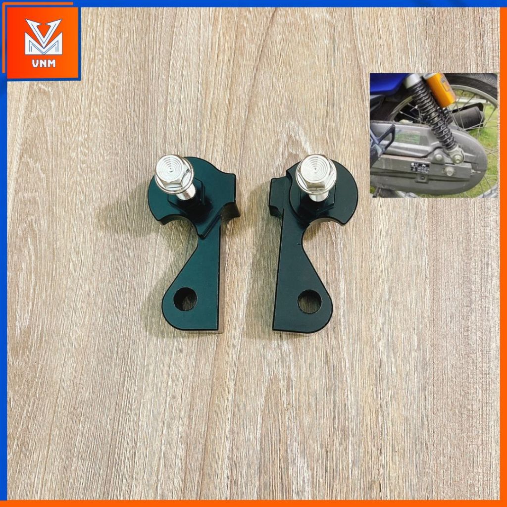 Pát Hạ Phuộc Sau Wave, Future, Sirius Nhôm CNC Nguyên Khối >>> Tặng 2 ốc bắt bát Salaya ( 10 Li 30 )