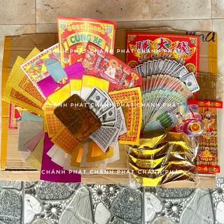 Trọn bộ cúng xe đầy đủ trong thờ cúng