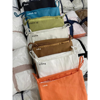 Đầm linen hai dây form suông basic THY DRESS [Mya house]