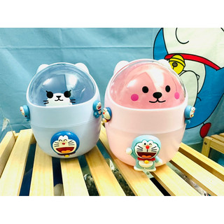 Thùng Rác Nhựa Mini Để Bàn Doraemon Doramon