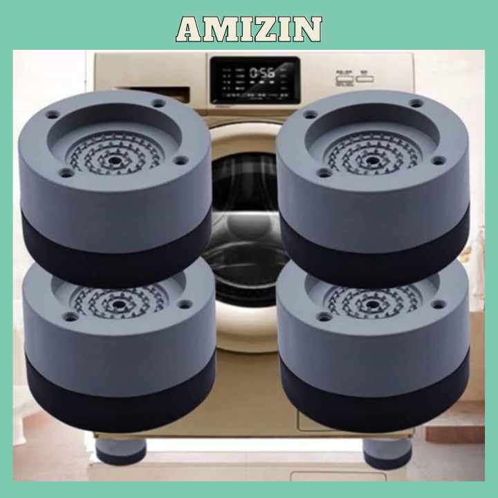 3316 Bộ 4 miếng đệm cao su lót chân máy giặt chống rung chống ồn