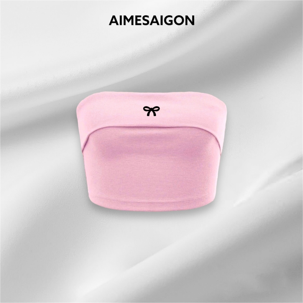 Áo Ống Croptop Quây Ngang Không Mút Ngực Ôm Bođy Basic - TUBE TOP | BigBuy360 - bigbuy360.vn