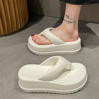 Dép xỏ ngón đế 6cm eva trơn siêu nhẹ