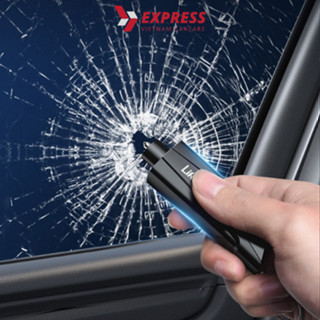 Búa Thoát Hiểm Ô Tô Khẩn Cấp Phá Cửa Sổ Xe Ô Tô Đa Năng Búa An Toàn Búa Cứu Sinh Đồ Dùng An Toàn Búa Phá Kính Ô Tô