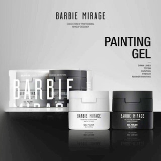 Gel vẽ siêu đặc trắng đen barbie mirage