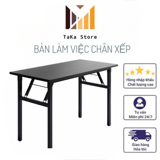 Bàn xếp gấp gọn: bàn văn phòng, làm việc,bàn Gamming 1M2•NT Taka