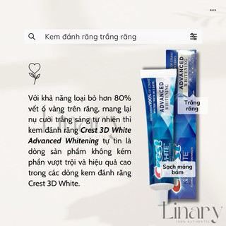 [LINARY1994] Kem Đánh Răng Crest US Các Loại
