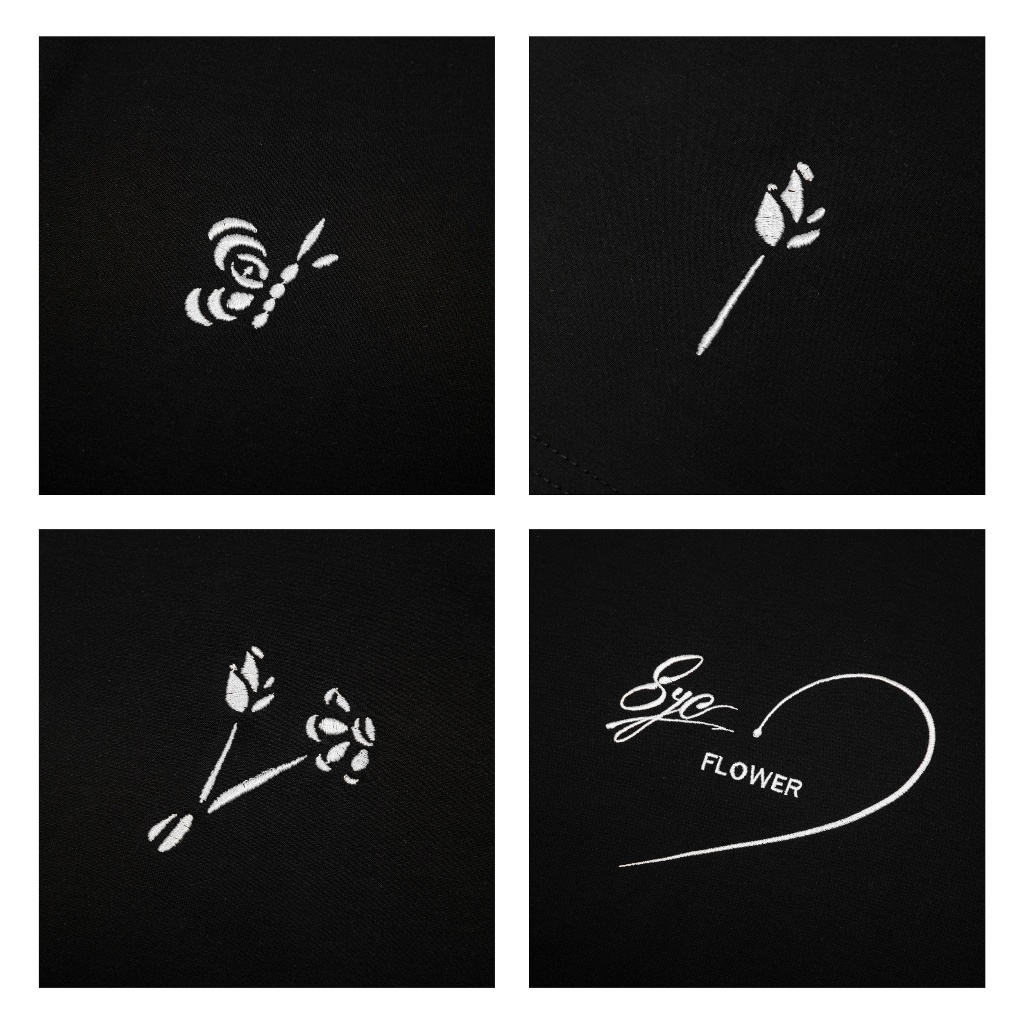 Áo Thun Thêu 8YO FLOWER Tee Cotton Mềm Mịn Mát - Áo Phông Local Brand Unisex Nam Nữ Form Rộng | BigBuy360 - bigbuy360.vn