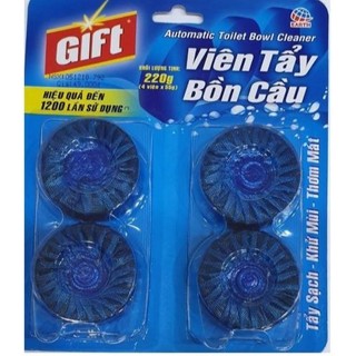 Viên tẩy bồn cầu gift 4 viên 55g