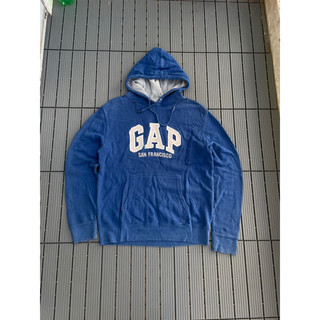 Áo khoác Hoodie hiệu Gap San Francisco màu Xanh size S(65 x 53)