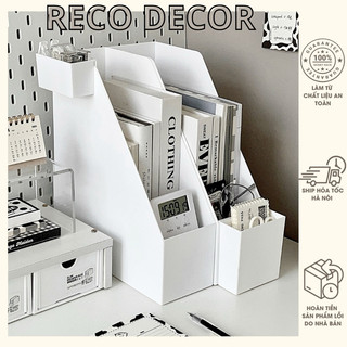   Link ưu đãi  Giá Để Tài Liệu Đồ Decor Bàn Học Kệ Mujii Đựng Sách Đồ Dùng Trang Trí RECO 