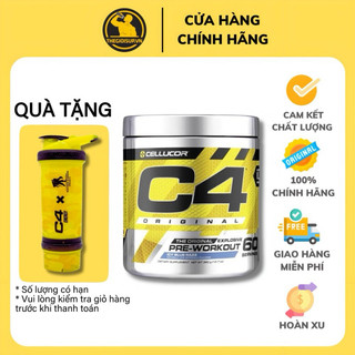 Pre-workout C4 Orginal tăng sức mạnh + tăng cơ chính hãng Cellucor C4