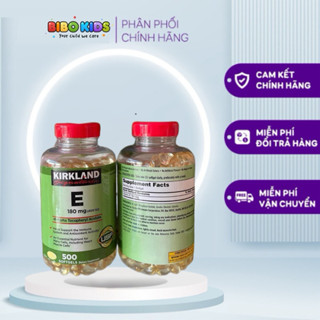 Vitamin E Kirkland 400 IU Của Mỹ, Nắp đỏ
