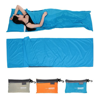 Tomshoo Túi Ngủ Mùa Hè Cắm Trại Dã Ngoại 70*210CM , Túi Ngủ Camping Polyester Mỏng Nhẹ Gấp Gọn
