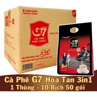 Cà phê hoà tan g7 3in1 bịch 50 gói - trung nguyên legend