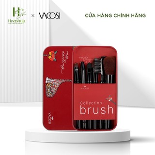 HỘP CỌ DU LỊCH VACOSI, MY DARLING 6 CÂY - BC23 MÀU ĐỎ