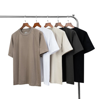 Áo thun nam nữ cổ tròn TOPGU vải 95% Cotton 5% Spandex bền đẹp với nhiều màu trẻ trung, thanh lịch