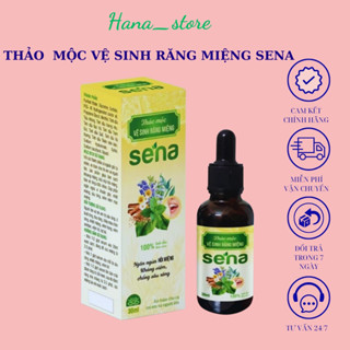 Serum  hôi  miệng SENA nước súc miệng thảo mộc  ngừa nhiệt  miệng hôi miệng,sâu răng hỗ  trợ các vấn đề vè răng  miệng