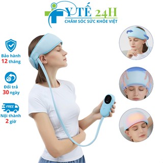 Máy Massage Đầu Beame GB4760, Đai Xoa Bóp 6 Túi Khí Gia Nhiệt Thư Giãn Giảm Căng Thẳng Đau Đầu