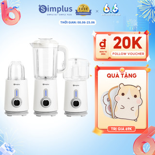 Simplus Máy Xay Sinh Tố Đa Chức Năng Dung tích 1.25Lít LLJH005- Bảo Hành 1 Năm 1 Đổi 1