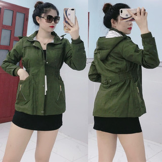 ÁO KHOÁC KAKI 2 LỚP DÁNG DÀI CAO CẤP BÊN TRONG LÓT GIÓ