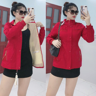 ÁO KHOÁC KAKI 2 LỚP DÁNG DÀI CAO CẤP BÊN TRONG LÓT GIÓ