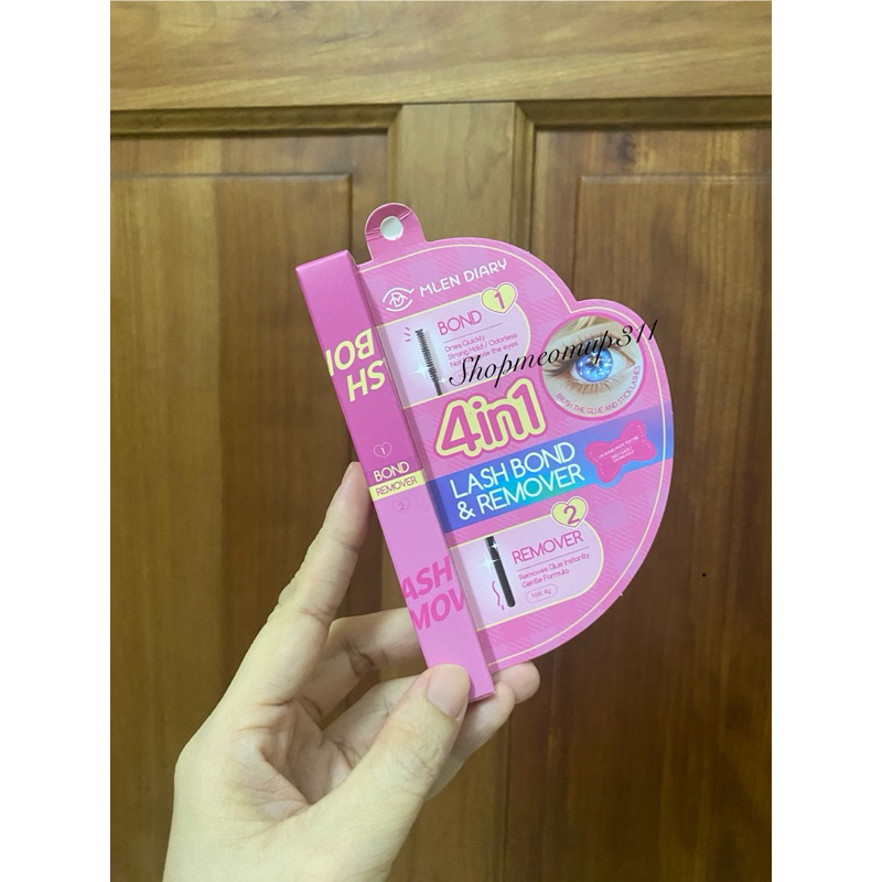 (Có sẵn) Mi giả, keo 2 đầu Mlen Diary