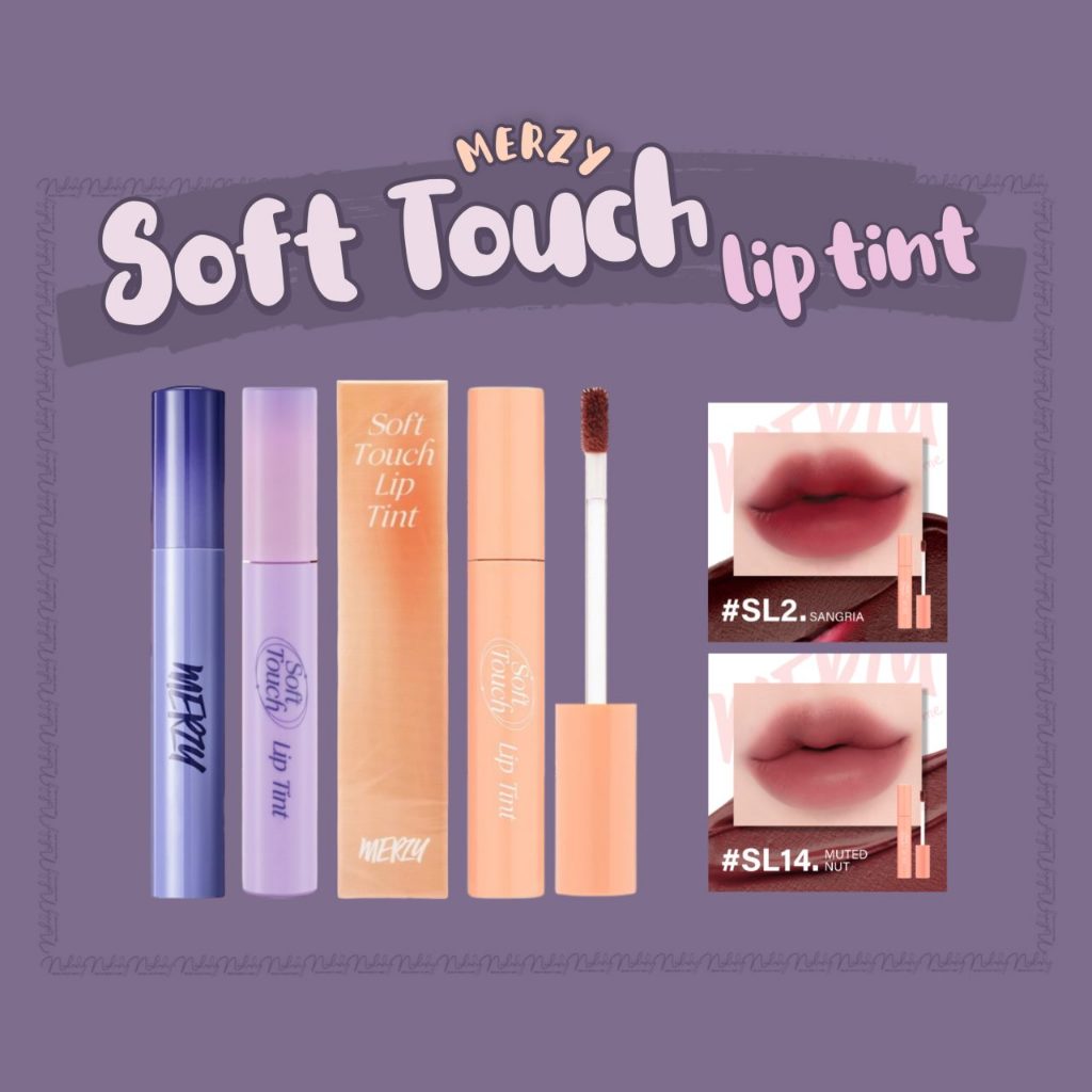 (HSD ở mô tả) Son Merzy Soft Touch Lip Tint (3g)