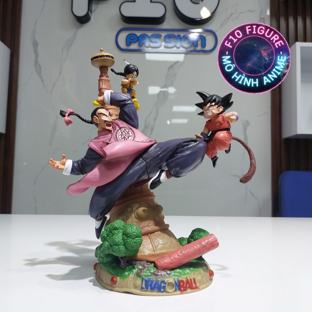 Mô Hình Dragon Ball Tao Baibai vs Goku -   Mô hình SonGoku cao 28cm