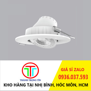 Đèn DOWNLIGHT điều chỉnh góc chiếu mặt tròn vuông MPE 3W 5W 7W ánh sáng trắng vàng