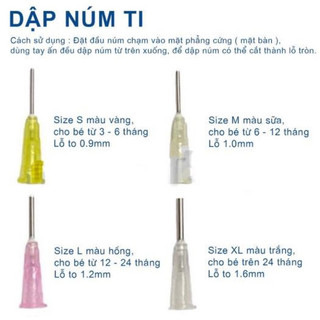 Dụng cụ đục lỗ núm ti bình sữa