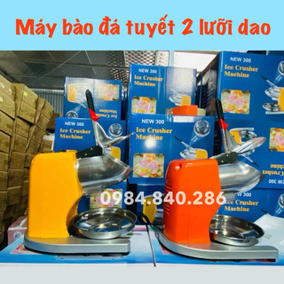 Máy bào đá, xay đá 2 lưỡi dao cao cấp Đài Loan