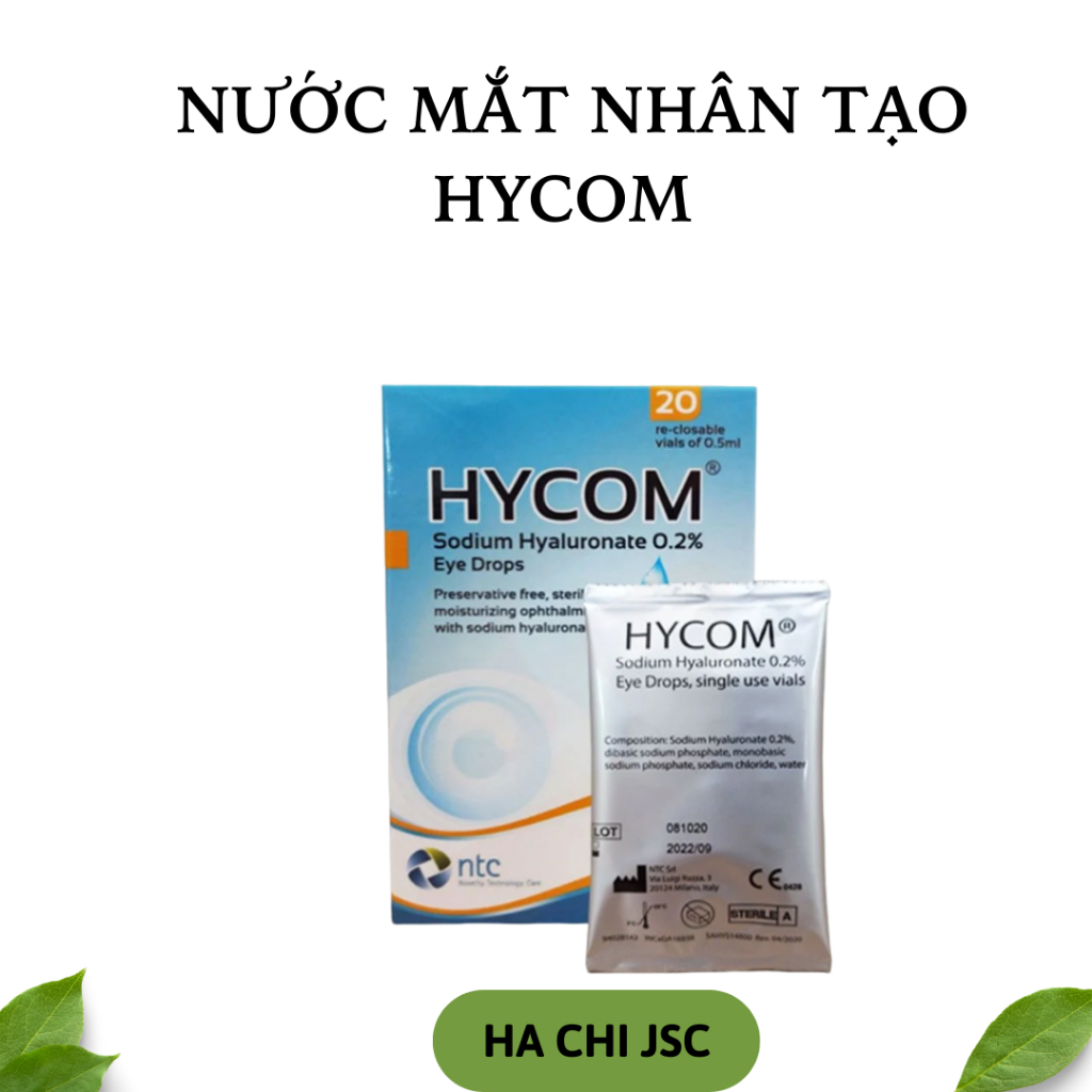 Hycom nước mắt nhân tạo số 1 của Châu âu - Khi đeo kính áp tròng trong thời gian dài, khô mắt, rát