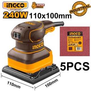 Máy chà nhám rung vuông 240w ingco ps2408/ps2416