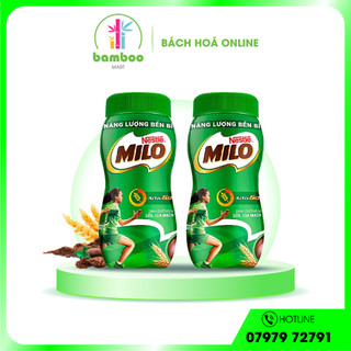 [Date 2025] Combo 2 Hủ Thức Uống Lúa Mạch Nescafe Milo Nguyên Chất - 400g/hủ