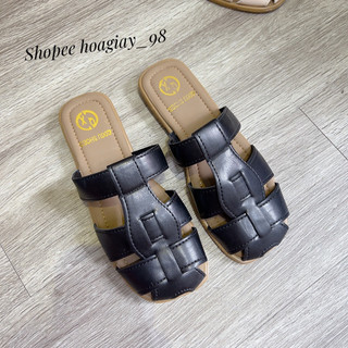 Giày sục nữ rọ đan đế dẻo HG01 ( Chuẩn size)