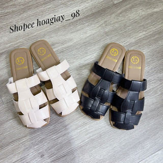 Giày sục nữ rọ đan đế dẻo HG01